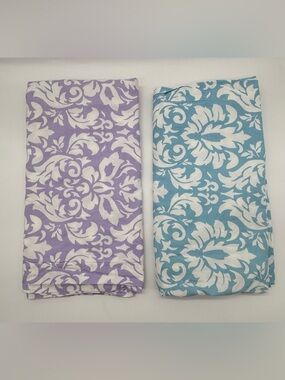Pottery Barn Teen Euro Pastel Floral Pattern 1 of each Color, Set or 2